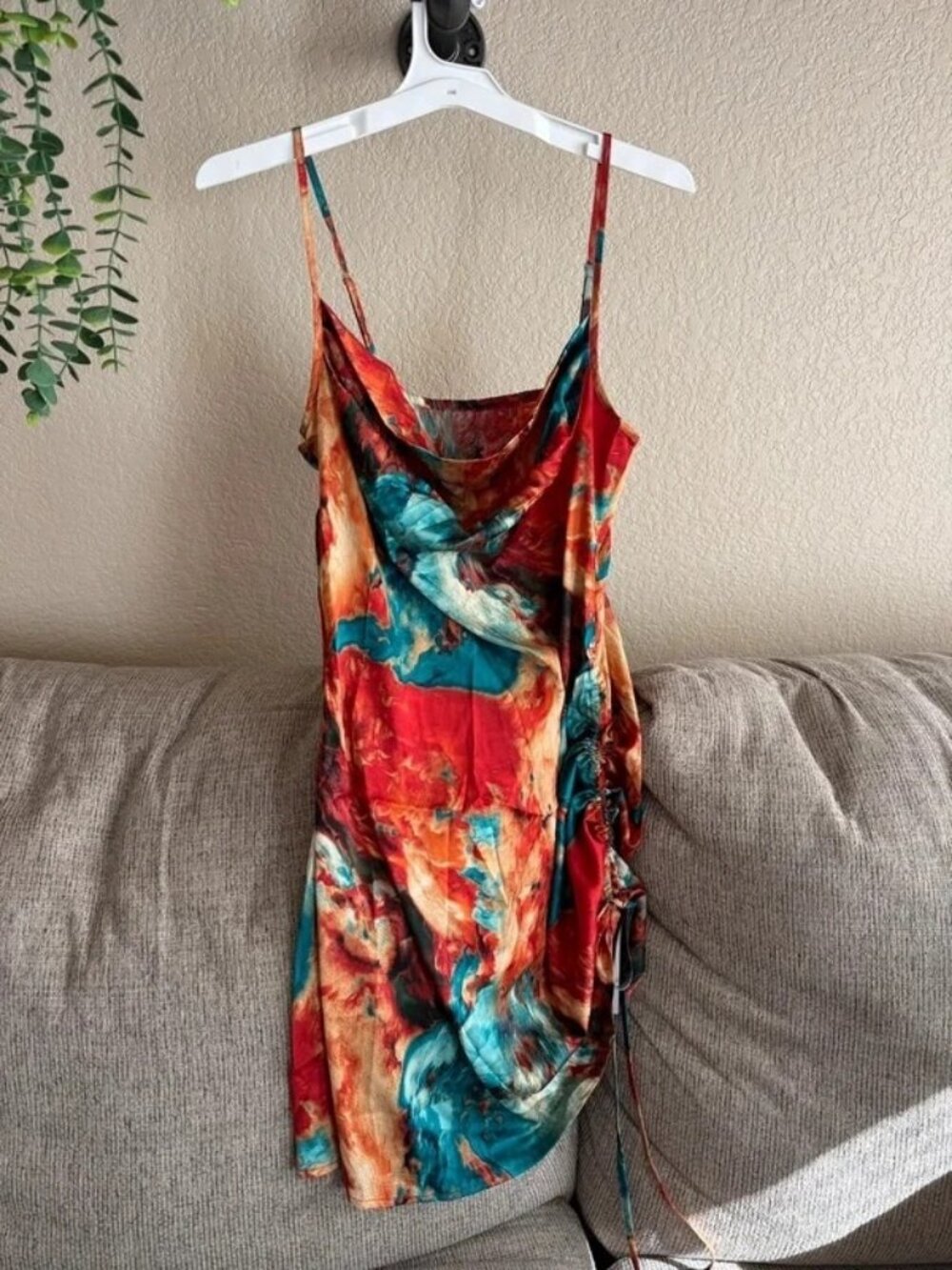Micas Satin Dress